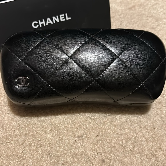 Chanel Sunglasses Eyeglasses Case Set w/ Case, Cloth, Box and Booklet - Picture 4 of 6